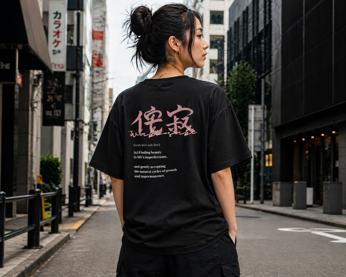 WABI SABI Sakura Def Box Tee